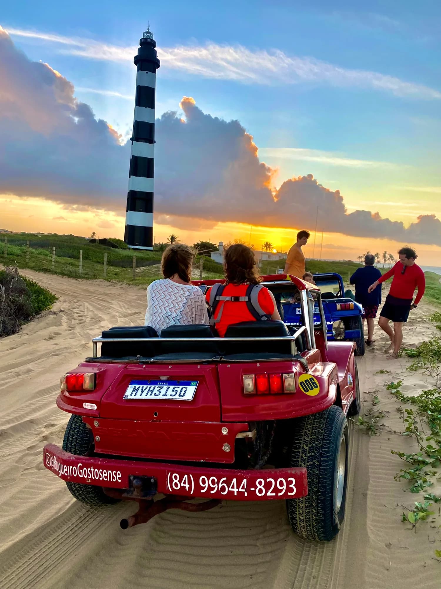 Pôr do sol no Farol